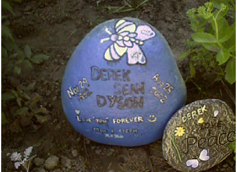 Derek's Rock in the Garden of Tears